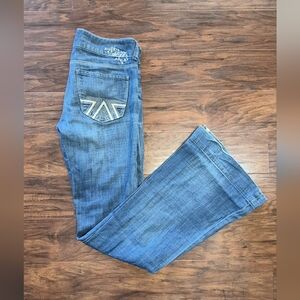 American Eagle Flare Denim Women's Size 4 Jeans